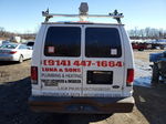 2008 Ford Econoline E250 Van White vin: 1FTNE24W08DA68451