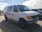 2007 Ford Econoline E250 Van White vin: 1FTNE24W17DA35554