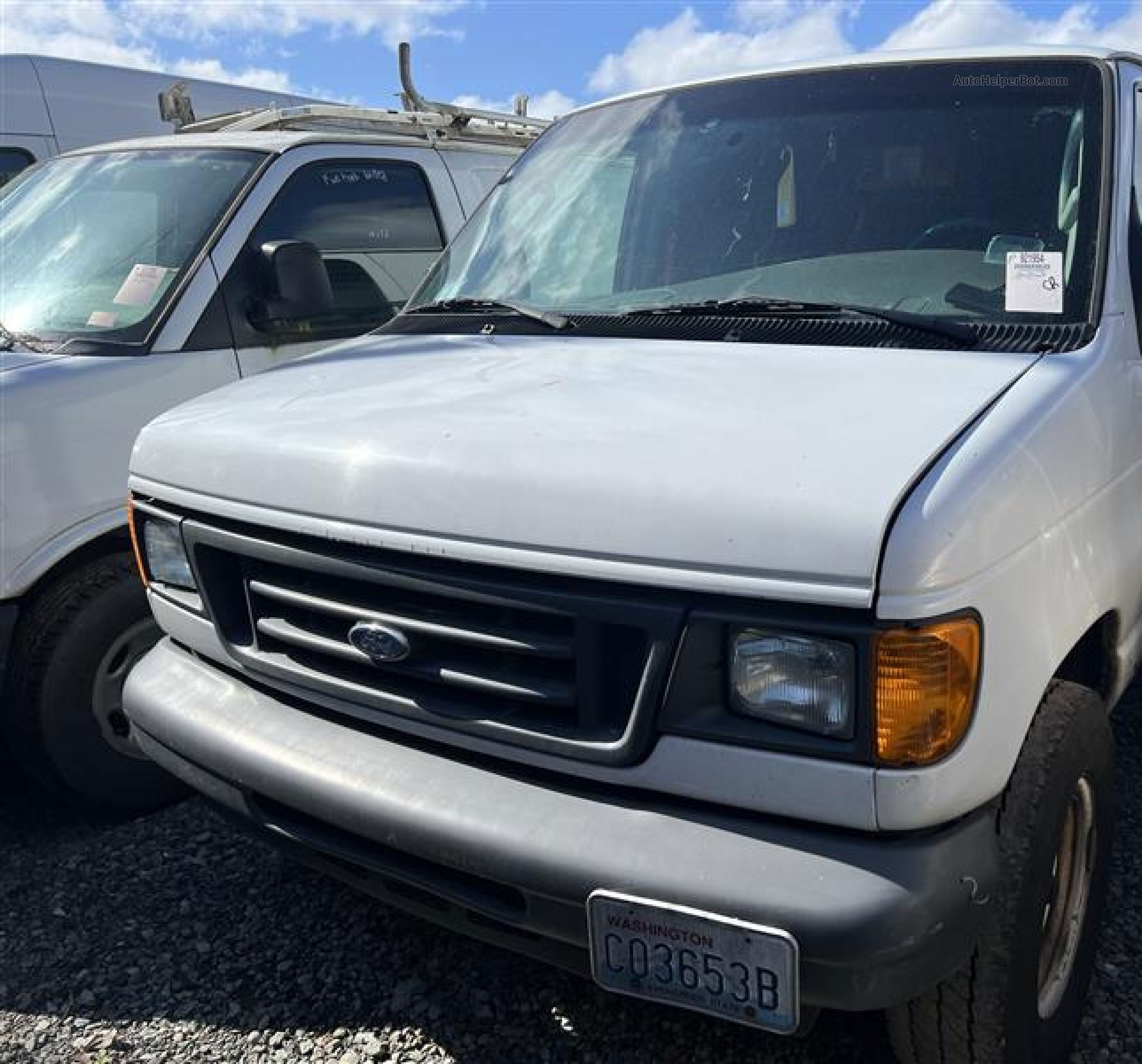 2007 Ford Econoline E250 Van vin: 1FTNE24W17DB00080