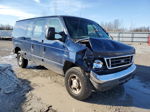 2007 Ford Econoline E250 Van Blue vin: 1FTNE24W27DA48460