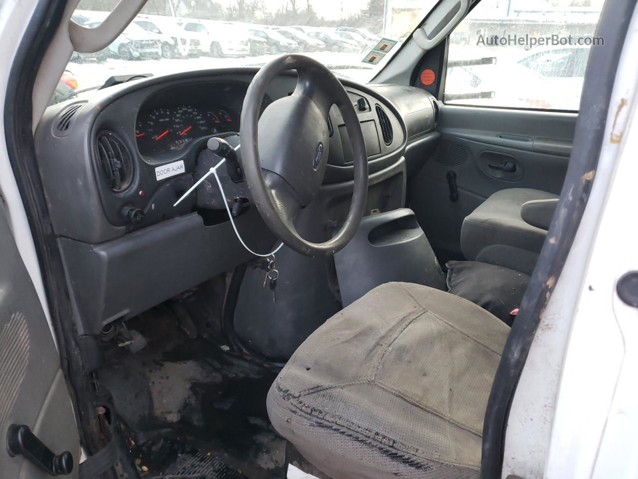 2007 Ford Econoline E250 Van Белый vin: 1FTNE24W37DA99613