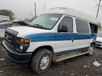 2008 Ford Econoline E250 Van White vin: 1FTNE24W38DB53851