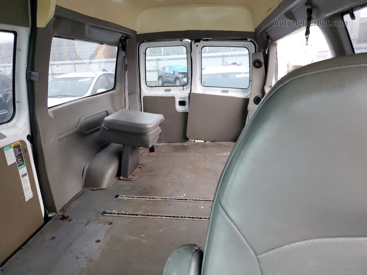 2008 Ford Econoline E250 Van Белый vin: 1FTNE24W38DB53851