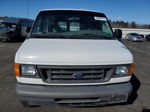 2007 Ford Econoline E250 Van White vin: 1FTNE24W47DA24919