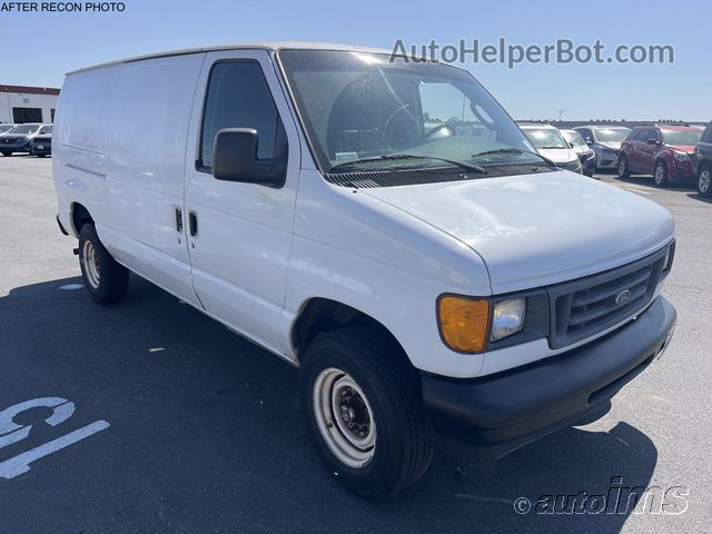 2007 Ford Econoline E250 Van vin: 1FTNE24W57DB00454