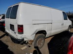 2008 Ford Econoline E250 Van White vin: 1FTNE24W68DA81107