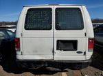 2008 Ford Econoline E250 Van White vin: 1FTNE24W68DA81107