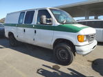 2007 Ford Econoline E250 Van White vin: 1FTNE24W77DA63634