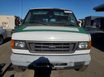 2007 Ford Econoline E250 Van White vin: 1FTNE24W77DA63634