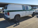 2007 Ford Econoline E250 Van White vin: 1FTNE24W77DA63634