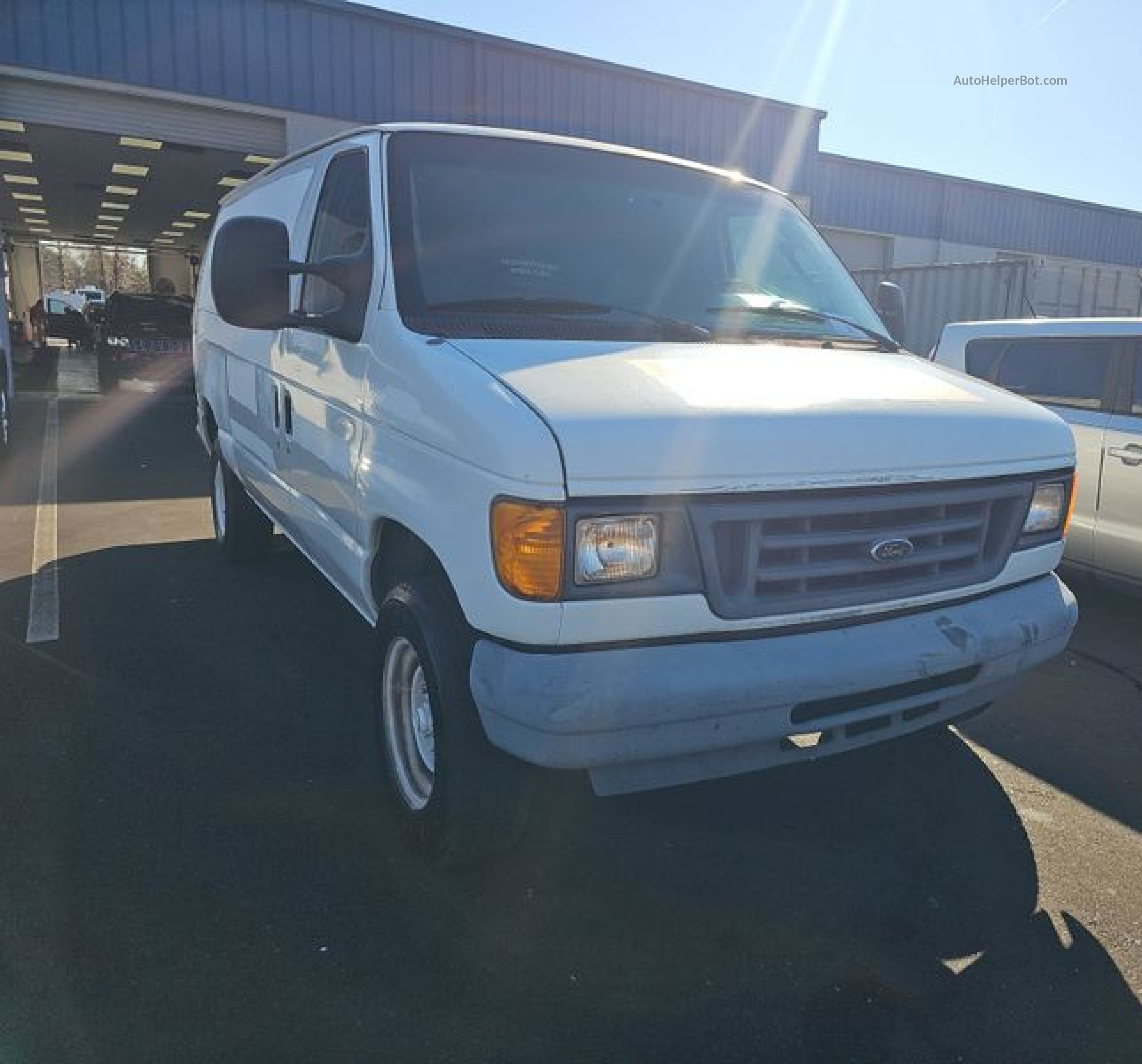 2007 Ford Econoline E250 Van vin: 1FTNE24W77DB00455