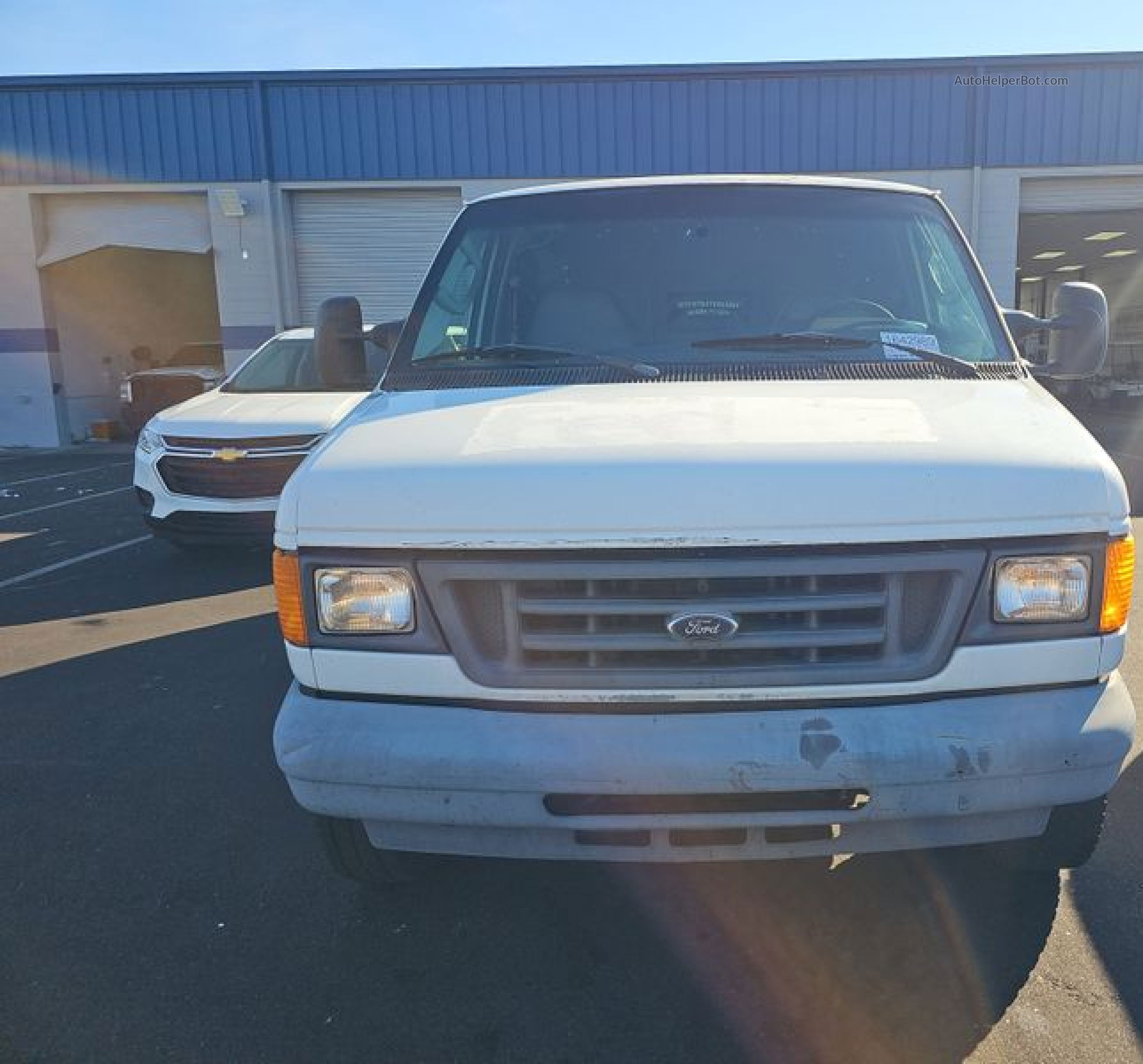 2007 Ford Econoline E250 Van vin: 1FTNE24W77DB00455