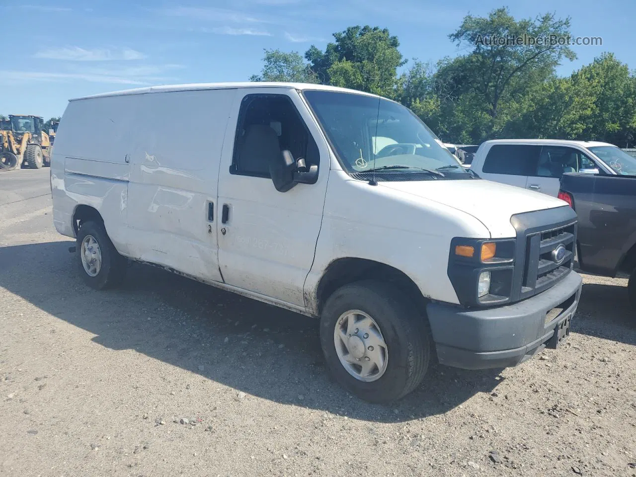 2008 Ford Econoline E250 Van Белый vin: 1FTNE24W78DA85442