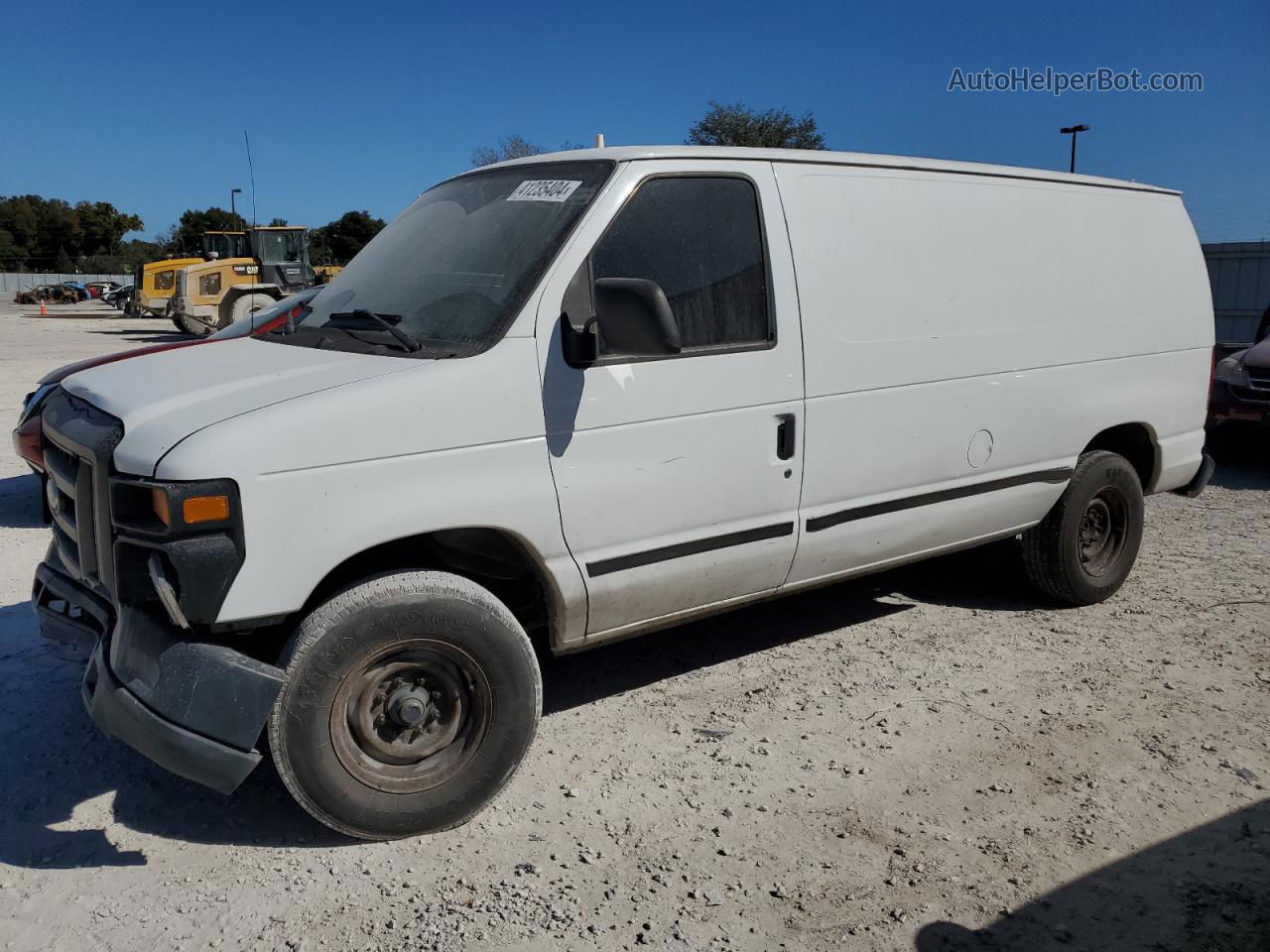 2008 Ford Econoline E250 Van Белый vin: 1FTNE24W78DB41427