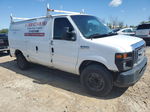 2008 Ford Econoline E250 Van White vin: 1FTNE24W98DA95003
