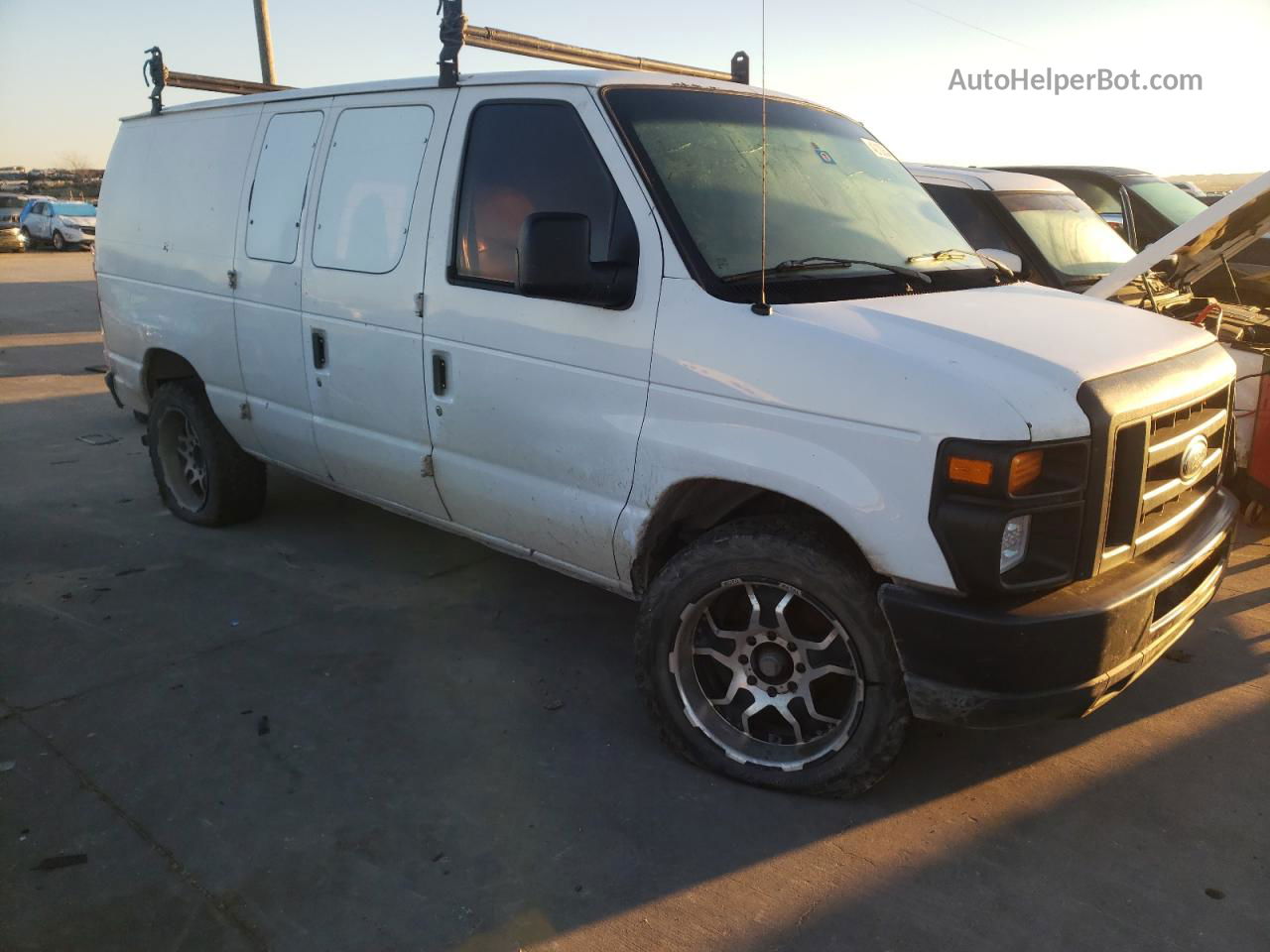 2008 Ford Econoline E250 Van Белый vin: 1FTNE24W98DB12897