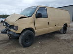 2007 Ford Econoline E250 Van Желто-коричневый vin: 1FTNE24WX7DA52384