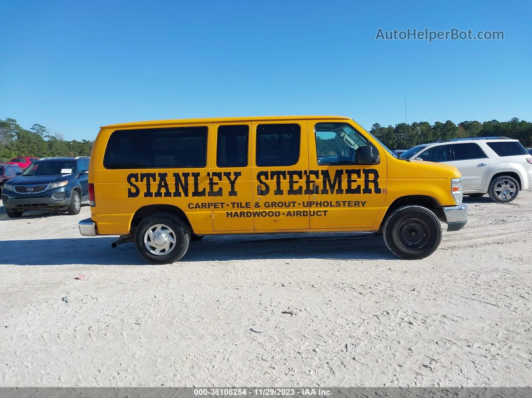 2012 Ford E-250 Commercial Yellow vin: 1FTNE2EL0CDA27539