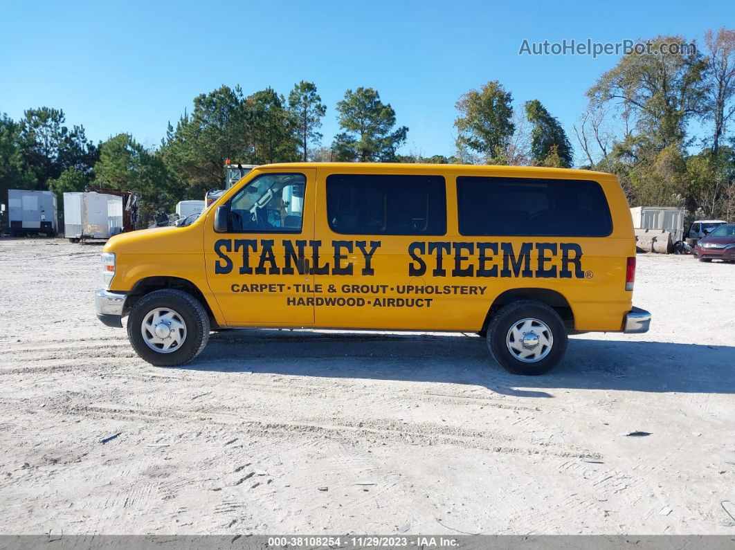 2012 Ford E-250 Commercial Yellow vin: 1FTNE2EL0CDA27539