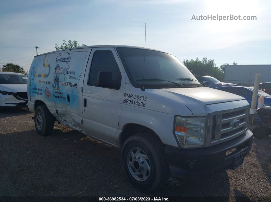 2012 Ford Econoline Cargo Van Recreational/commercial White vin: 1FTNE2EL2CDA47310