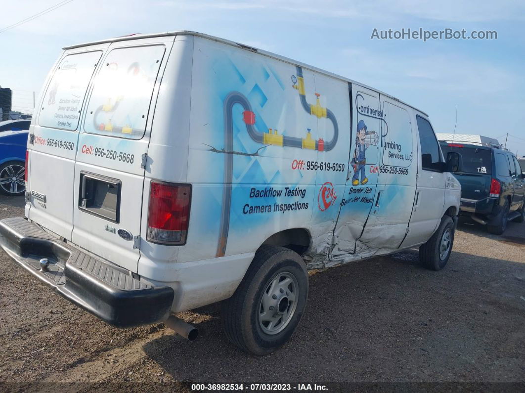 2012 Ford Econoline Cargo Van Recreational/commercial White vin: 1FTNE2EL2CDA47310