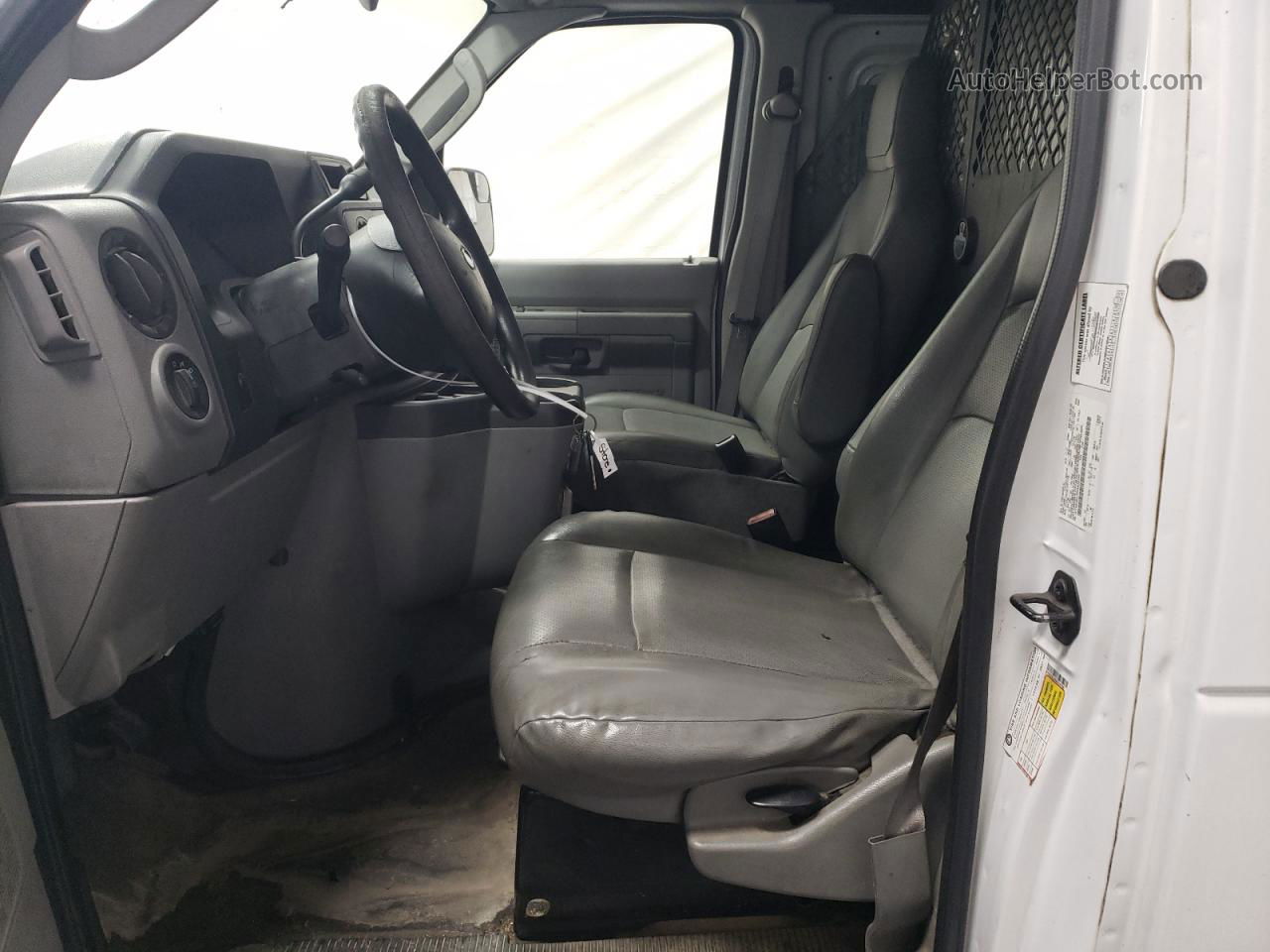 2013 Ford Econoline E250 Van White vin: 1FTNE2EL2DDA29780