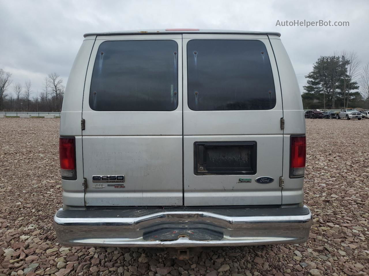 2012 Ford Econoline E250 Van Silver vin: 1FTNE2EL3CDB23231