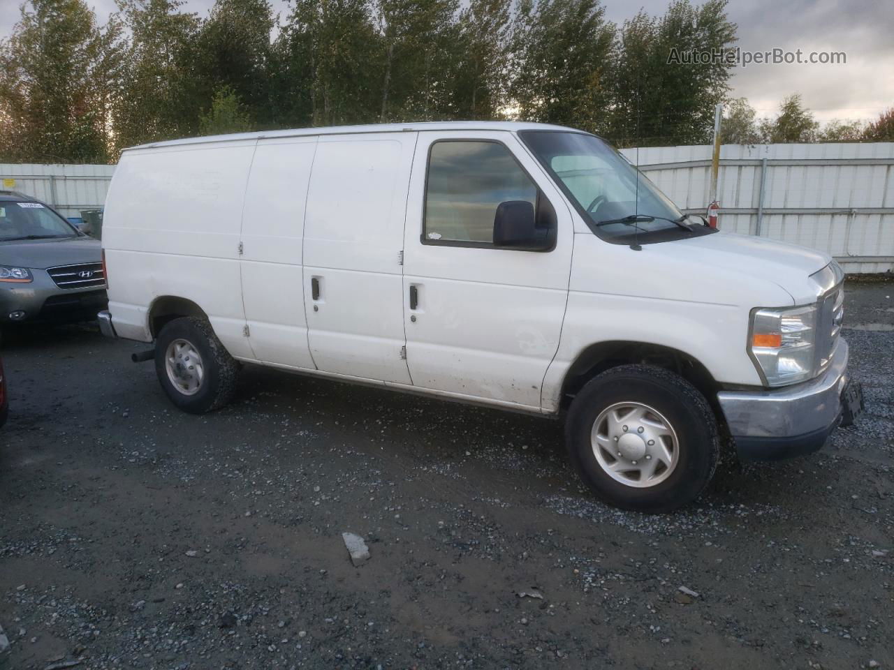 2013 Ford Econoline E250 Van Белый vin: 1FTNE2EL3DDA14009