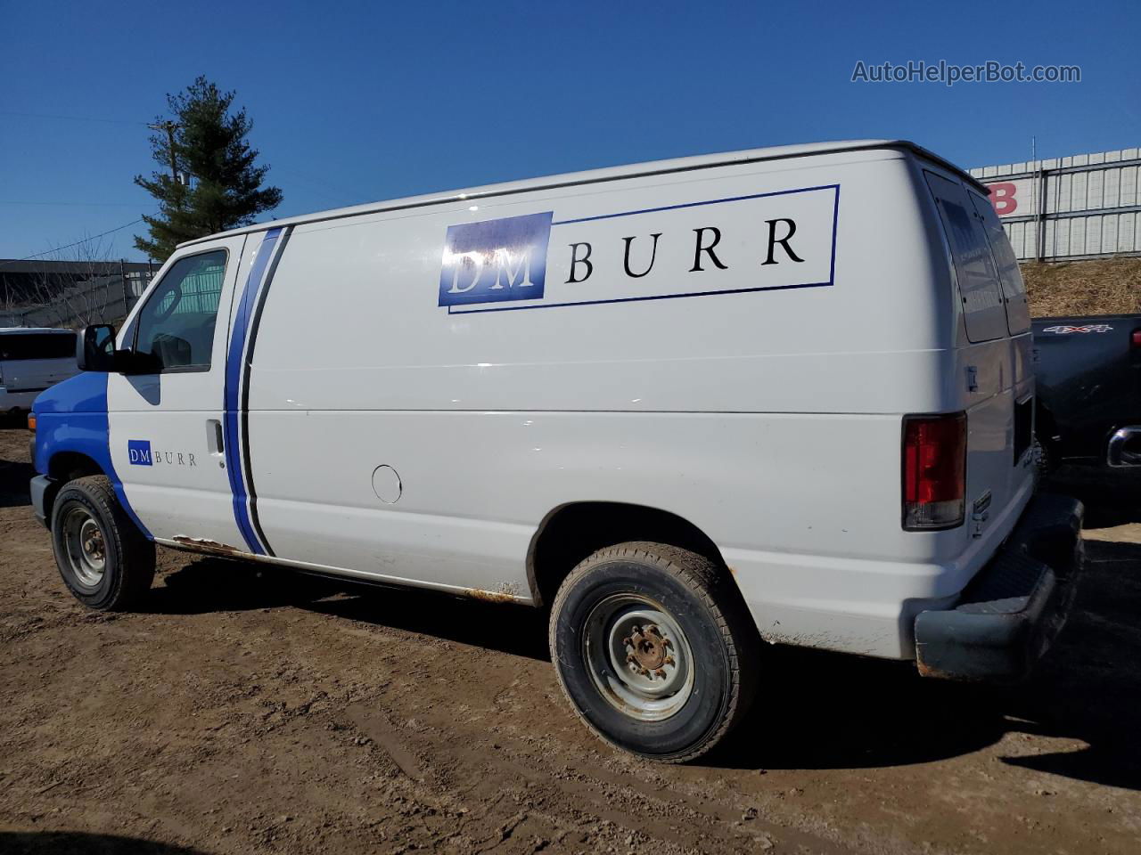 2012 Ford Econoline E250 Van White vin: 1FTNE2EL6CDA17632