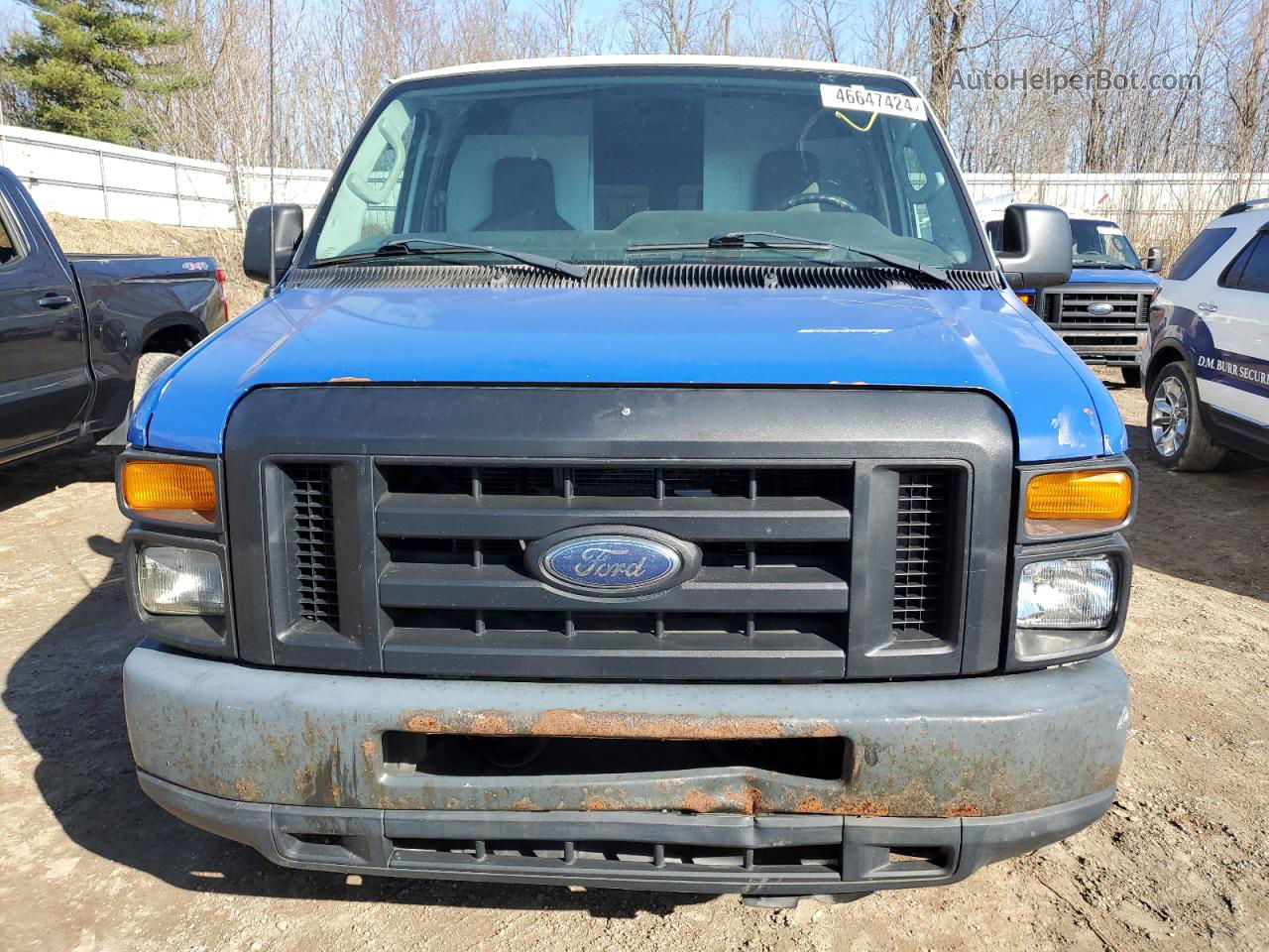 2012 Ford Econoline E250 Van White vin: 1FTNE2EL6CDA17632