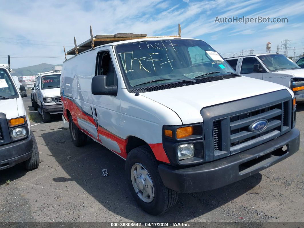 2013 Ford E-250 Commercial White vin: 1FTNE2EL6DDA07393