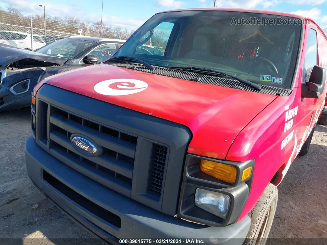 2013 Ford E-250 Commercial Red vin: 1FTNE2EL7DDB05381