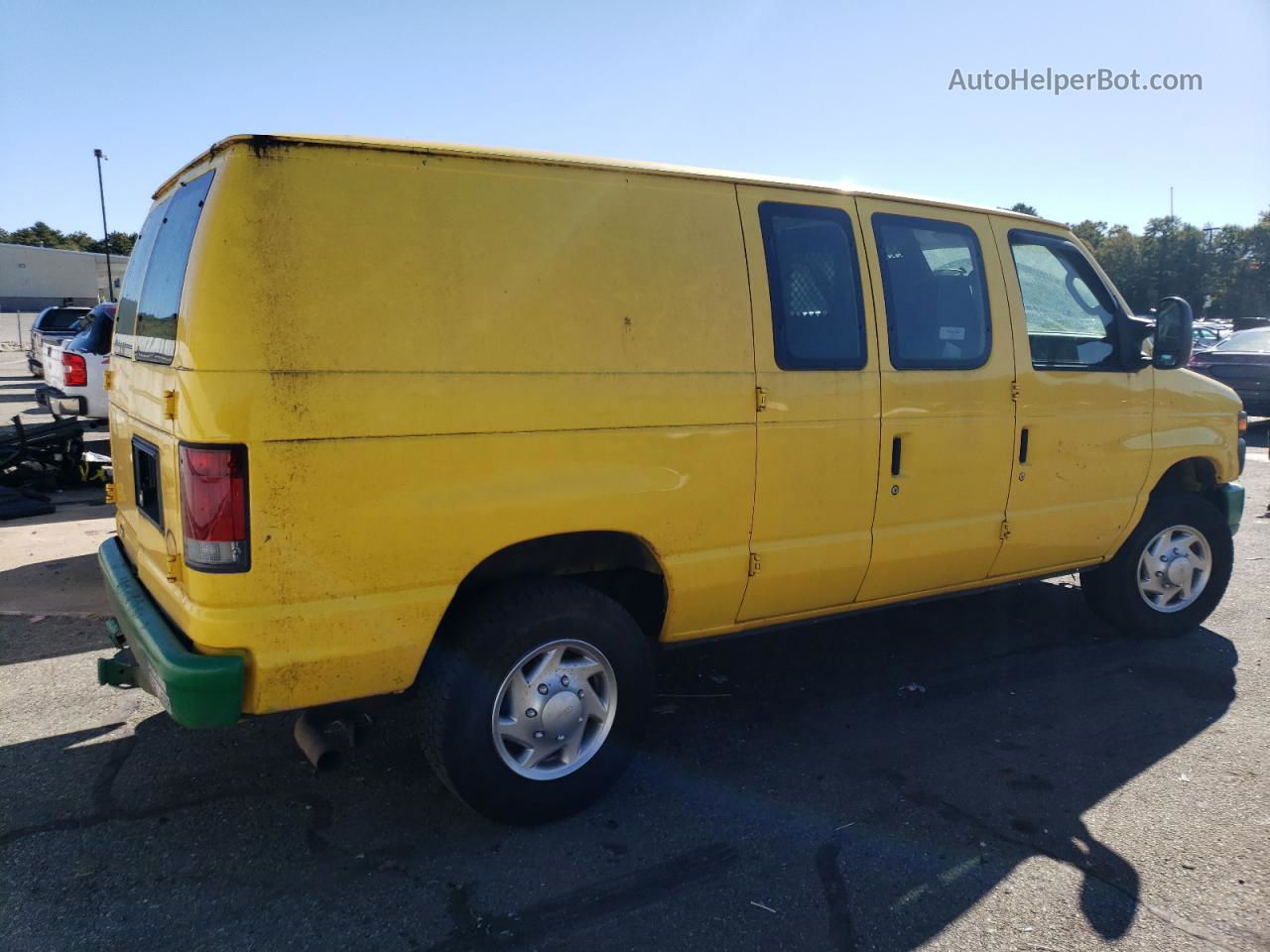 2012 Ford Econoline E250 Van Yellow vin: 1FTNE2EL9CDA79039