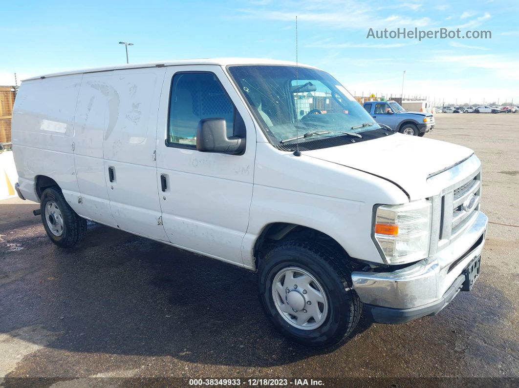 2013 Ford E-250 Commercial White vin: 1FTNE2EL9DDA18159