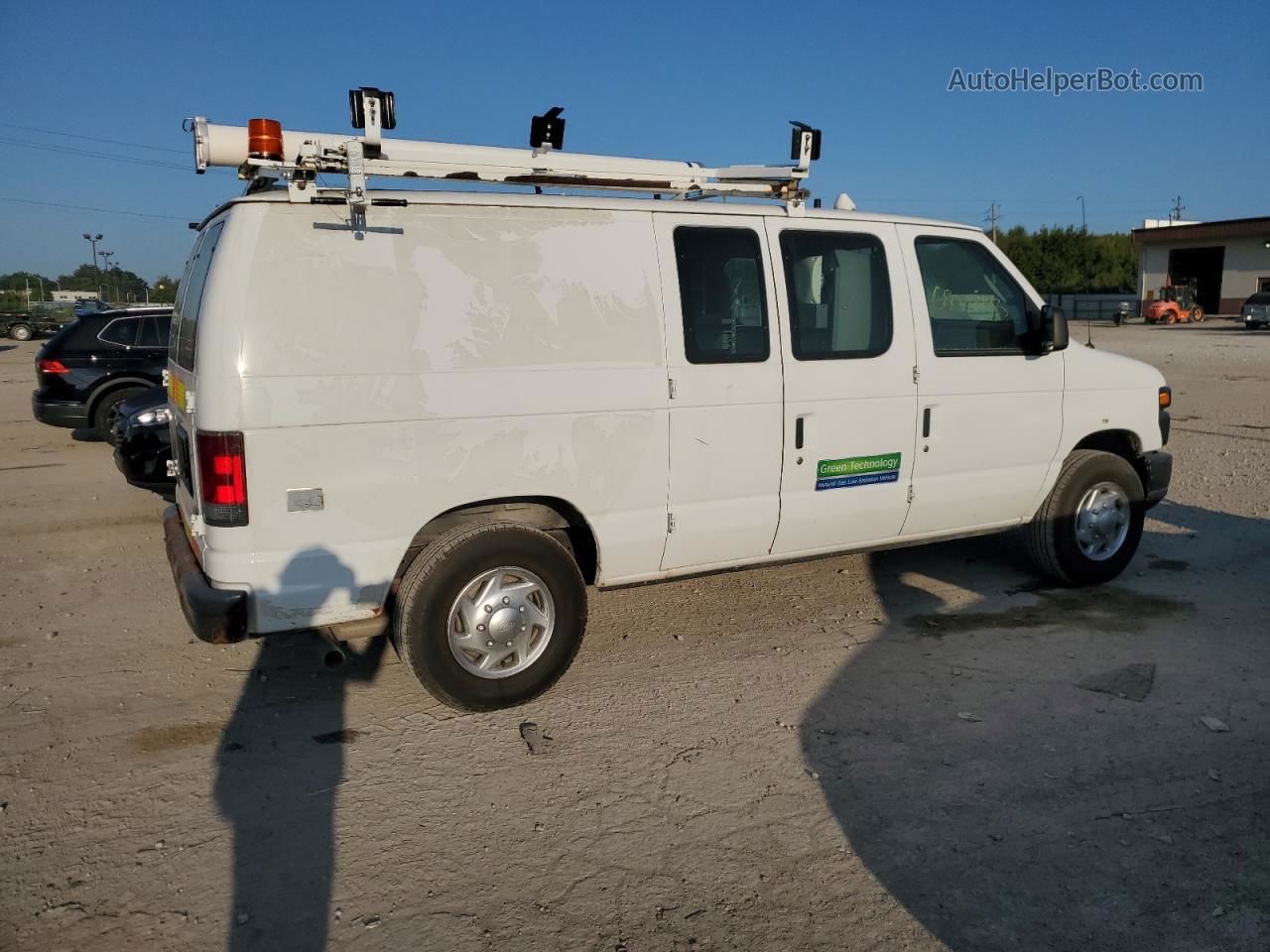 2010 Ford Econoline E250 Van White vin: 1FTNE2ELXADA42997