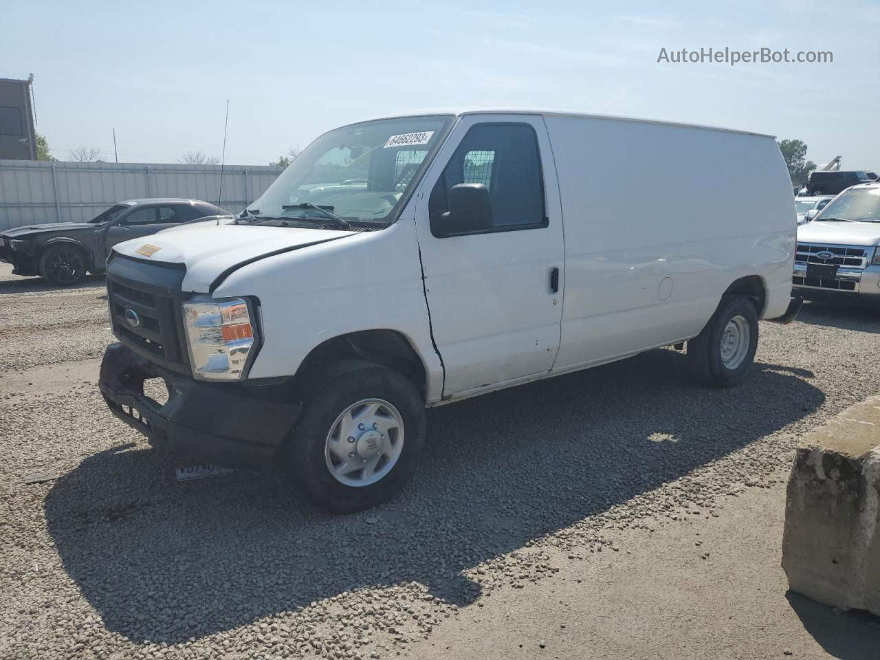 2012 Ford Econoline E250 Van White vin: 1FTNE2ELXCDA26060