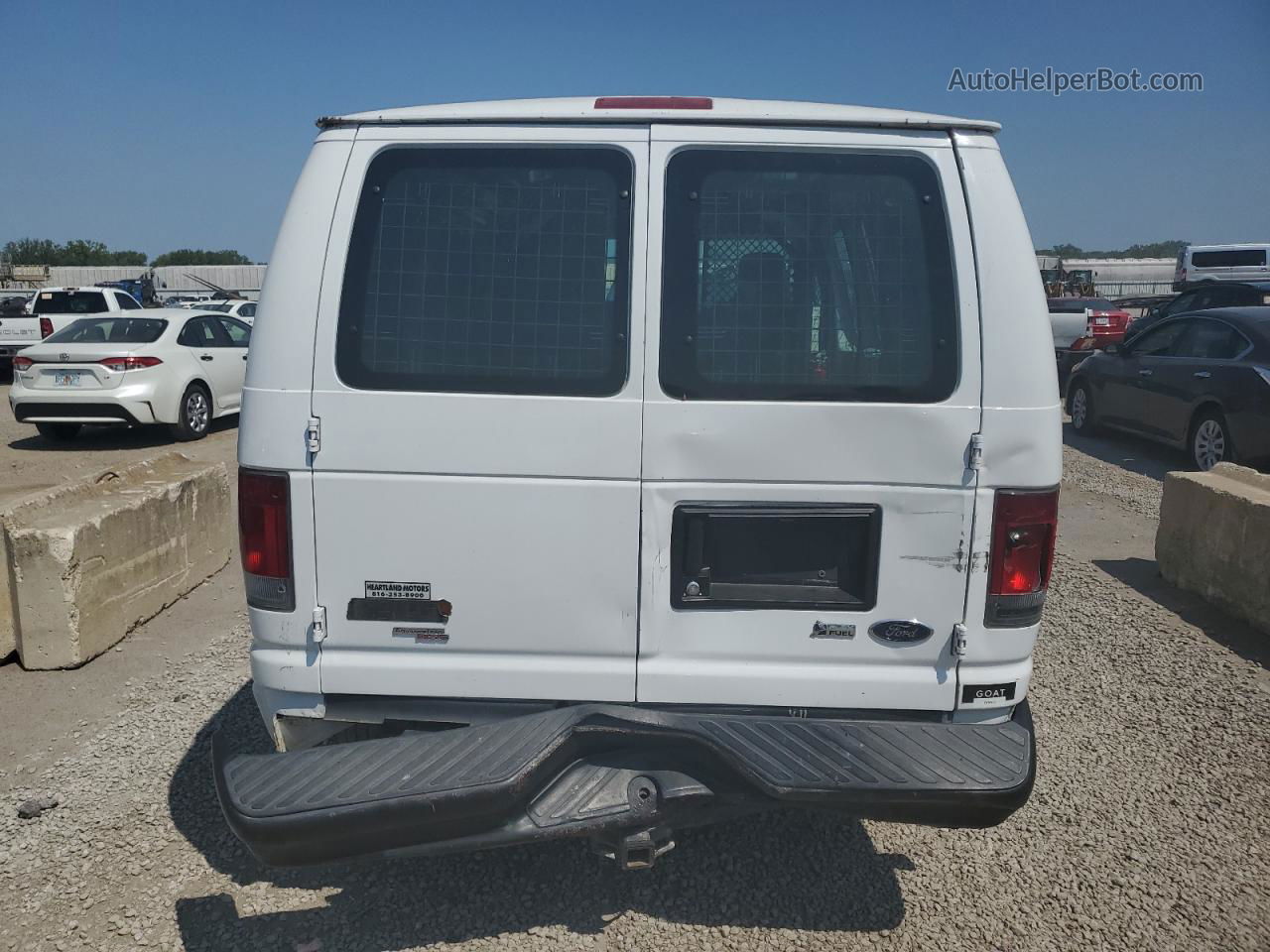 2012 Ford Econoline E250 Van Белый vin: 1FTNE2ELXCDA26060