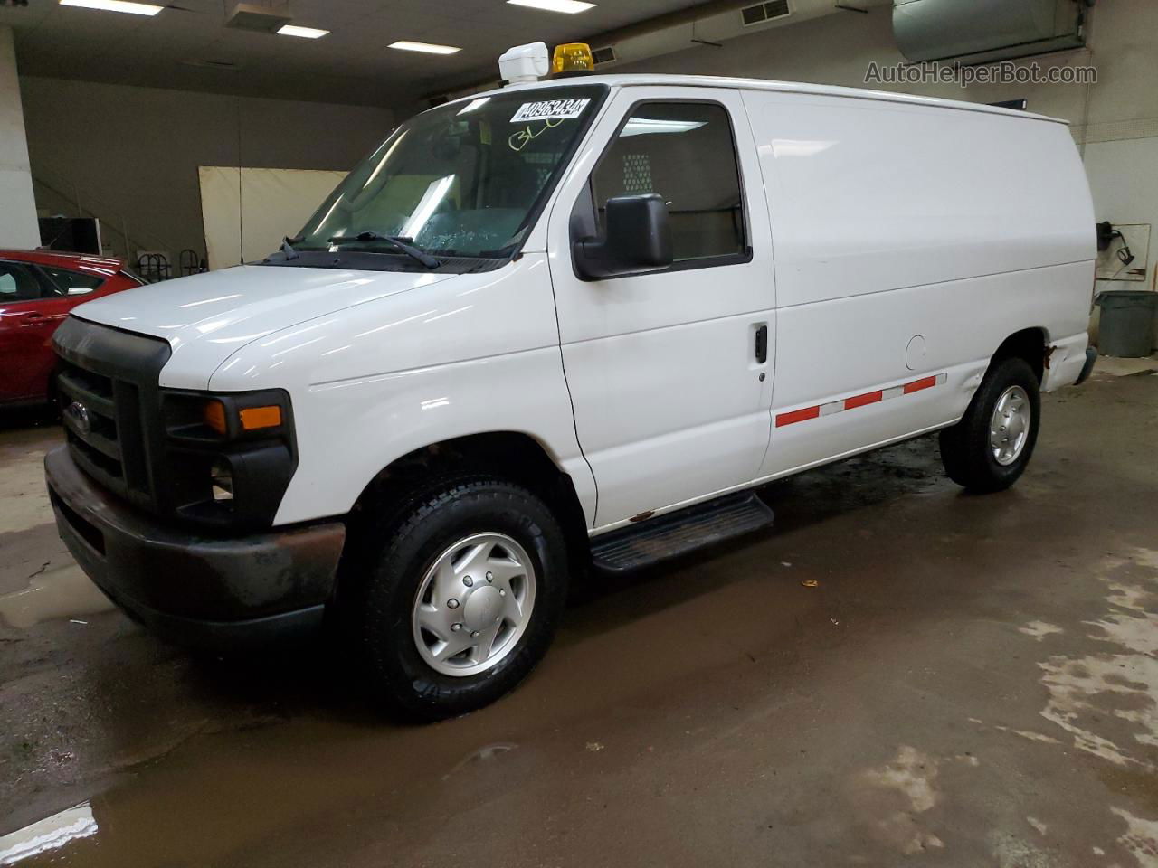 2013 Ford Econoline E250 Van White vin: 1FTNE2EW0DDB10996