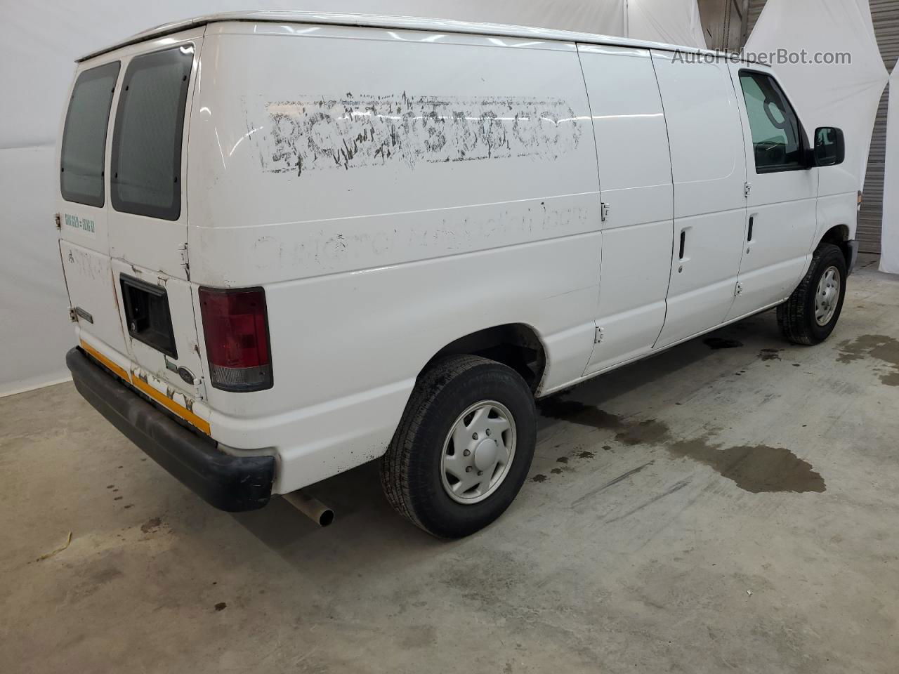 2010 Ford Econoline E250 Van White vin: 1FTNE2EW1ADA32109