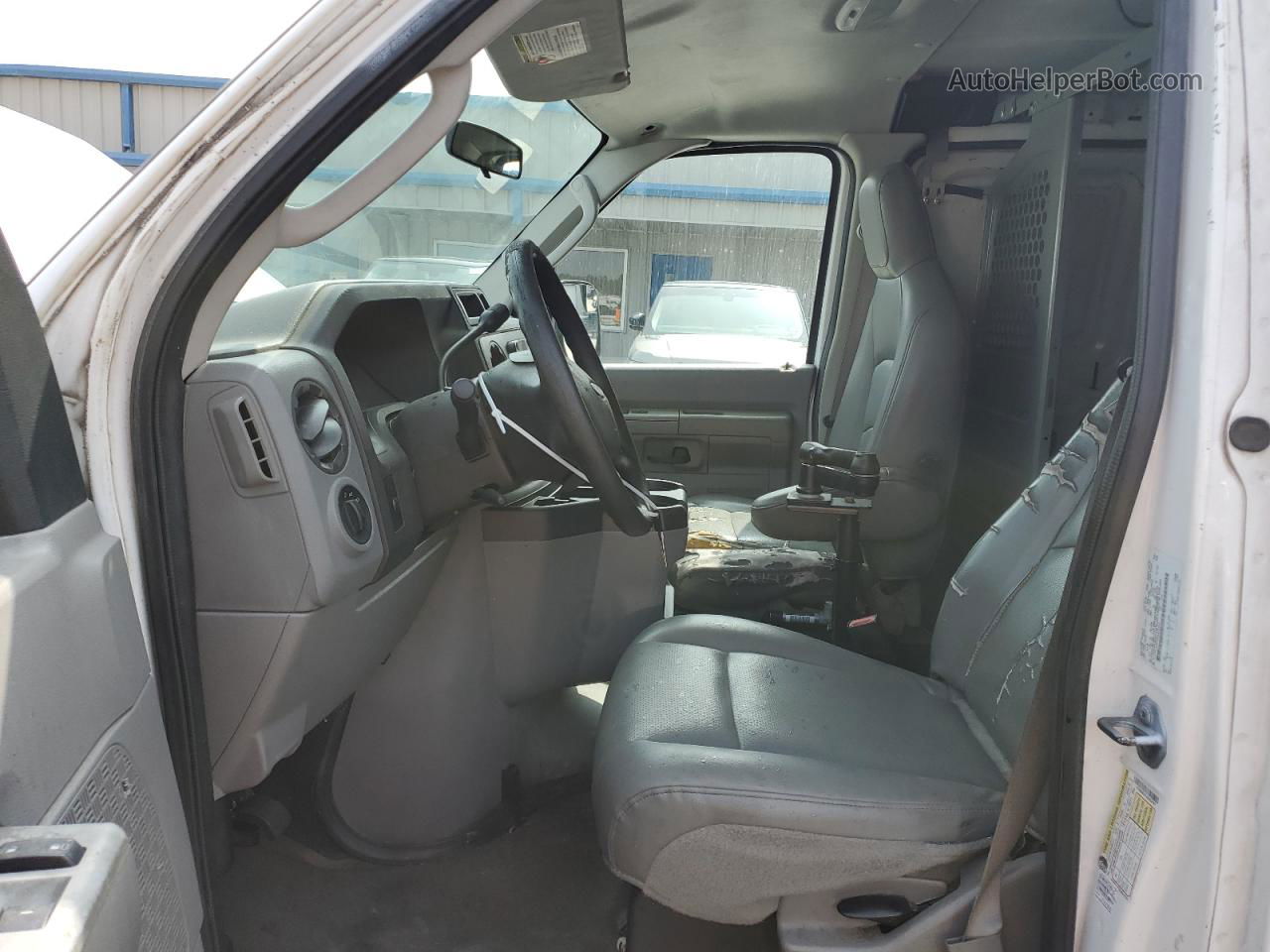 2010 Ford Econoline E250 Van White vin: 1FTNE2EW1ADA32109