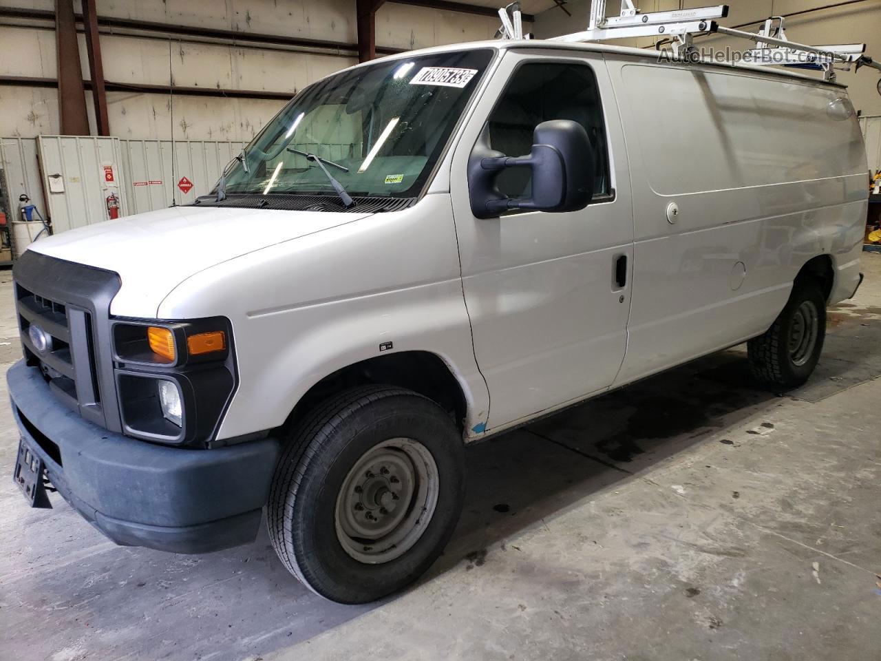 2012 Ford Econoline E250 Van White vin: 1FTNE2EW1CDA75836