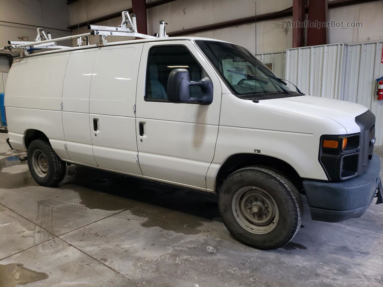 2012 Ford Econoline E250 Van White vin: 1FTNE2EW1CDA75836