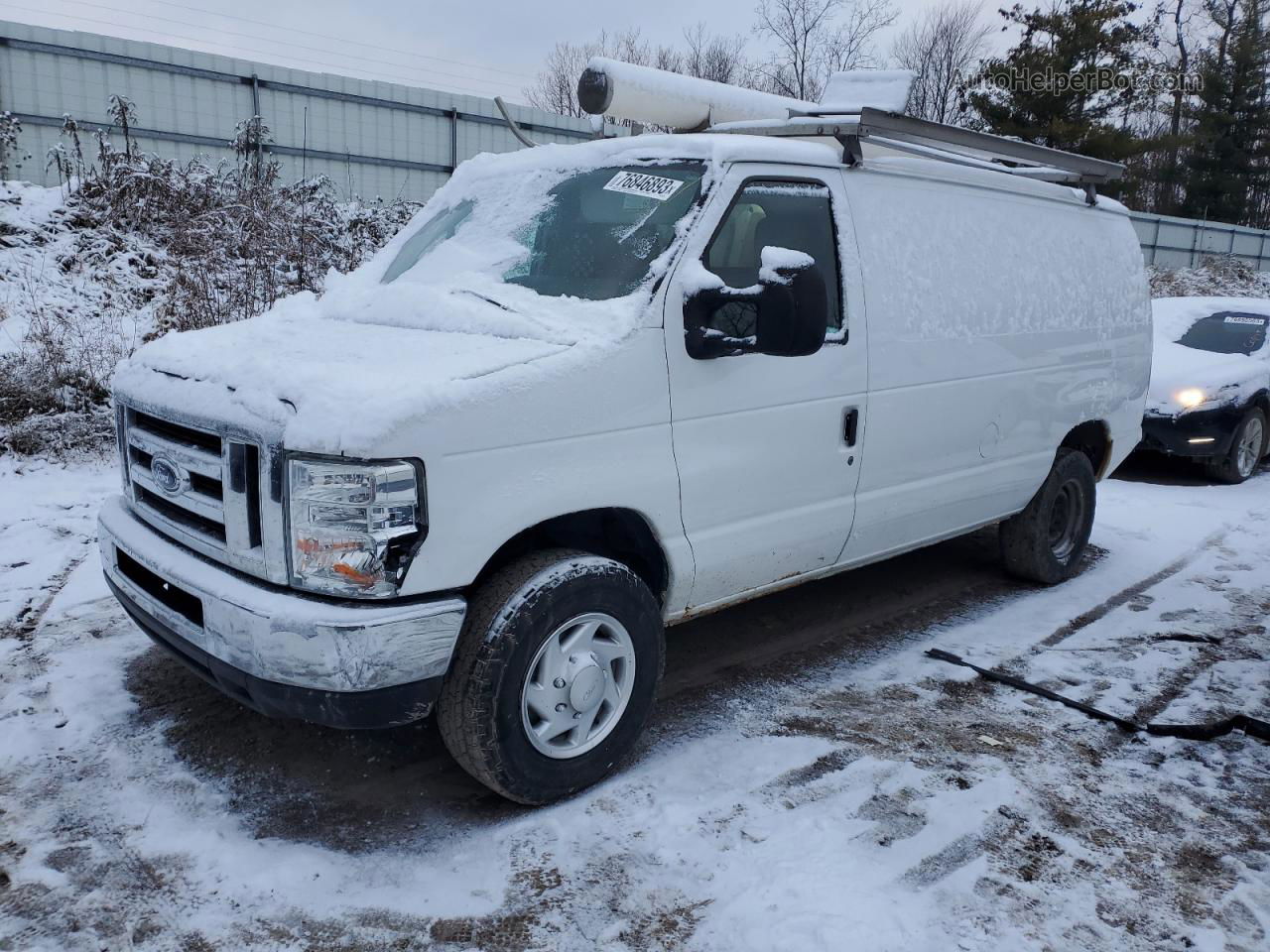 2012 Ford Econoline E250 Van White vin: 1FTNE2EW2CDA36740