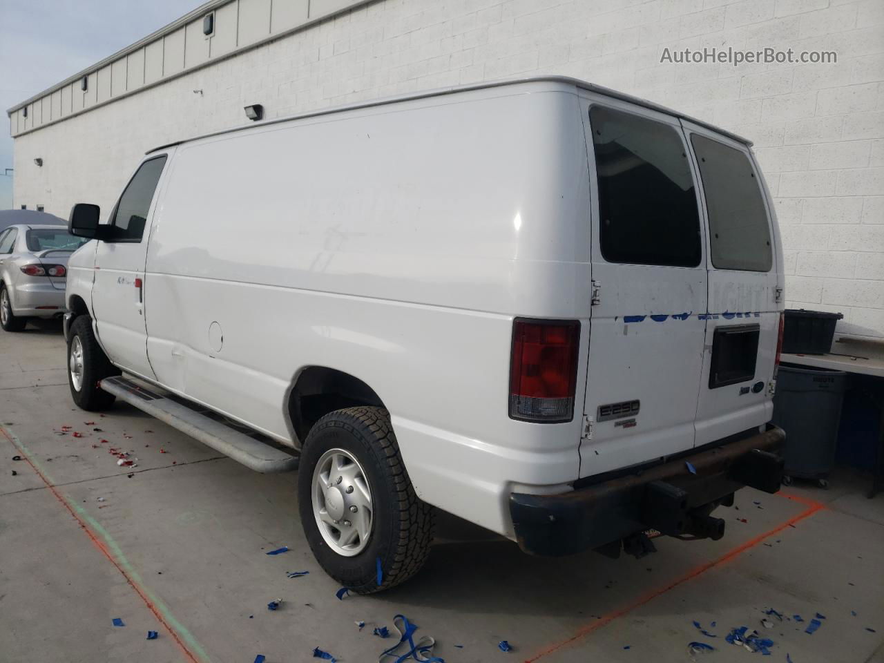 2013 Ford Econoline E250 Van White vin: 1FTNE2EW2DDA32396