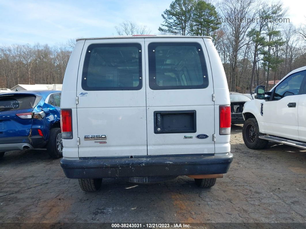 2013 Ford E-250 Commercial White vin: 1FTNE2EW2DDA36240