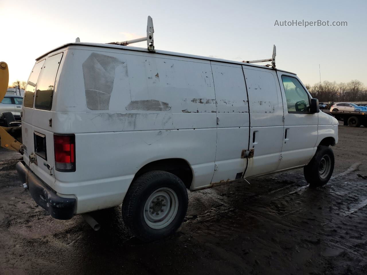 2013 Ford Econoline E250 Van White vin: 1FTNE2EW2DDA98026