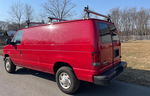 2013 Ford Econoline E250 Van Red vin: 1FTNE2EW2DDB14001