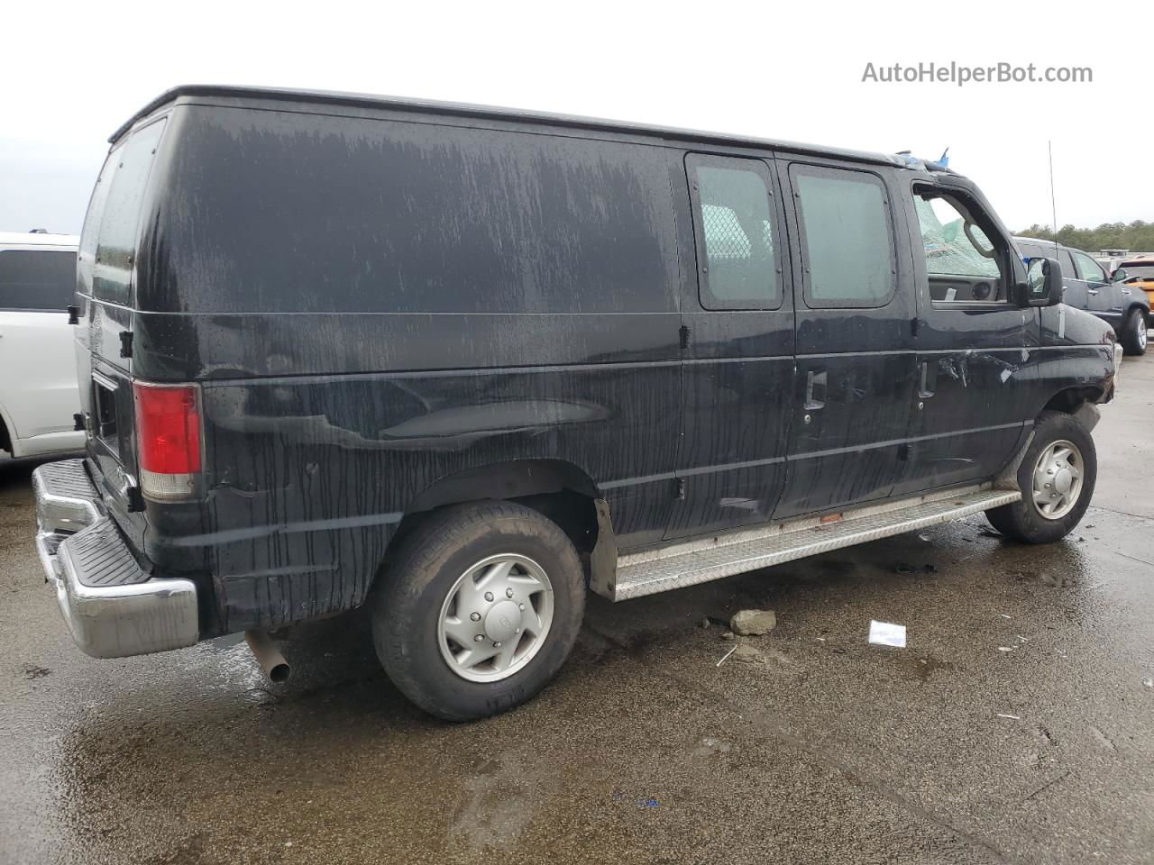 2013 Ford Econoline E250 Van Black vin: 1FTNE2EW3DDB37089