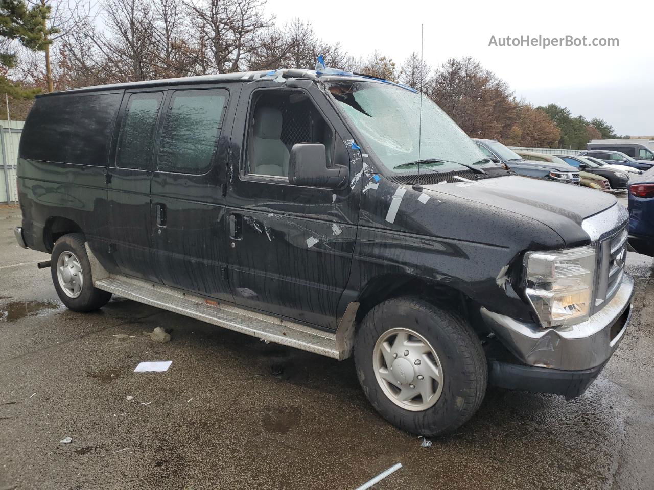 2013 Ford Econoline E250 Van Black vin: 1FTNE2EW3DDB37089