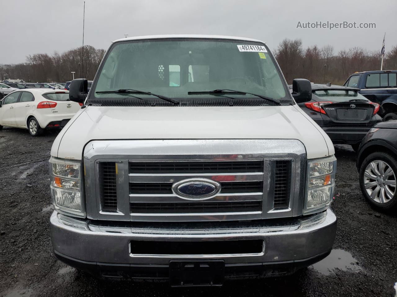 2010 Ford Econoline E250 Van White vin: 1FTNE2EW4ADA24912